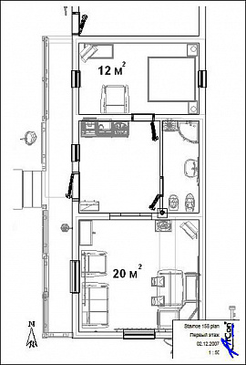 Дом посуточно в Красии, с. Ставное, 158
